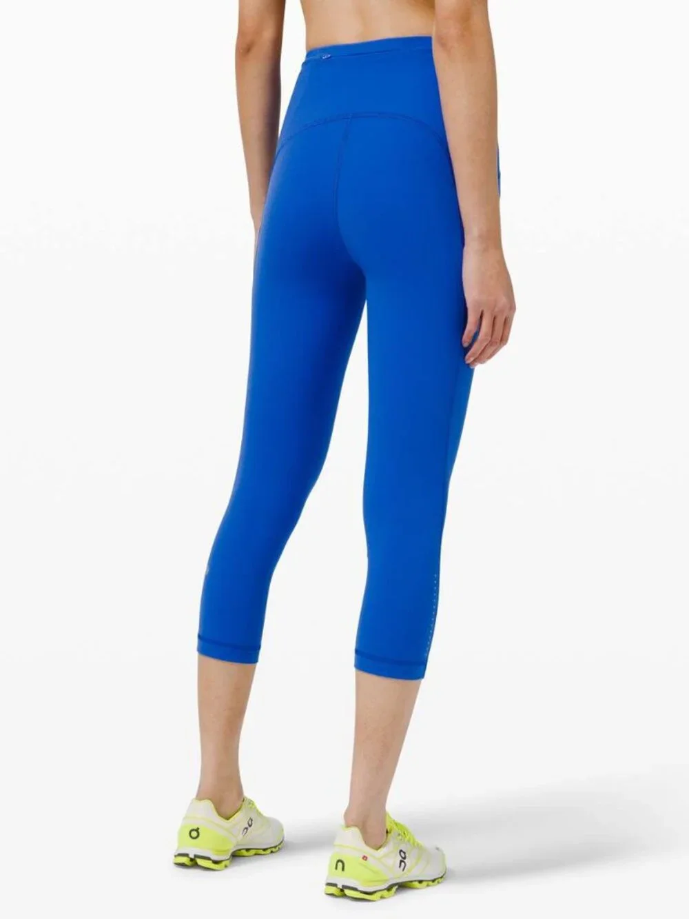 Lululemon Swift Speed High Rise Crop Leggings 21' Womens 6 Cerulean Blue Running